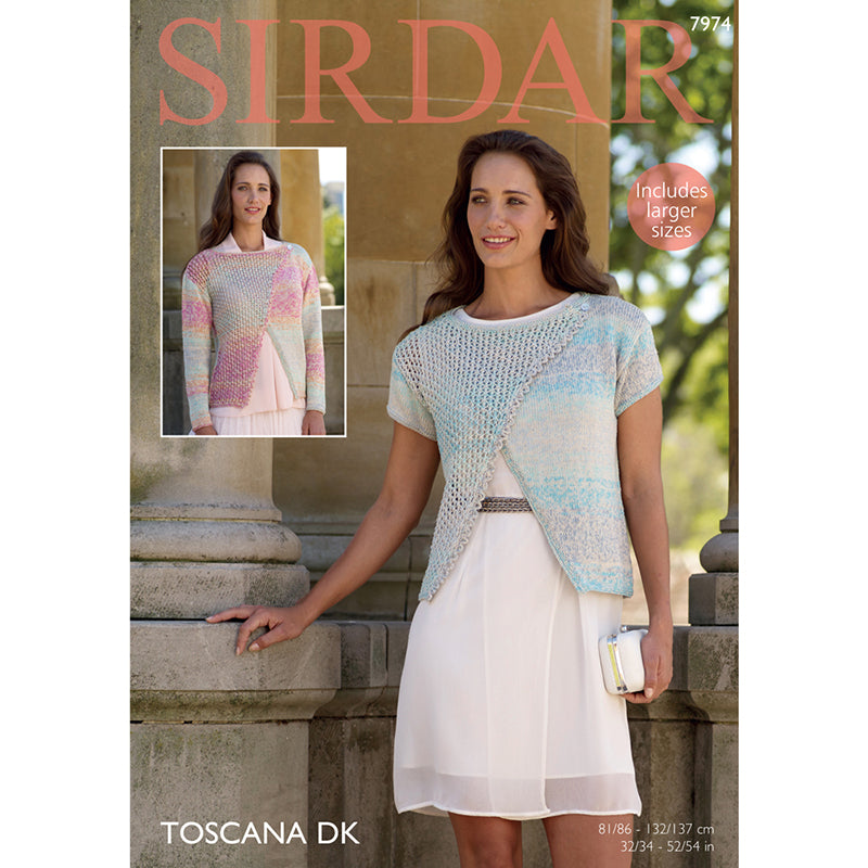 Sirdar 7974 Toscana DK Wrap Top