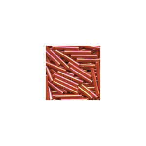 Beads 92055 Red Rainbow Bugle