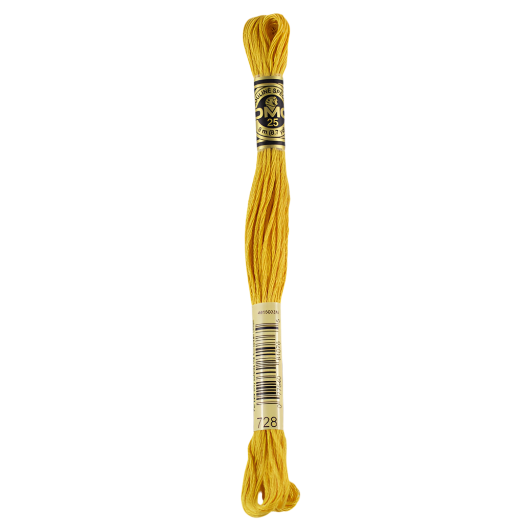 DMC Floss   728 Topaz