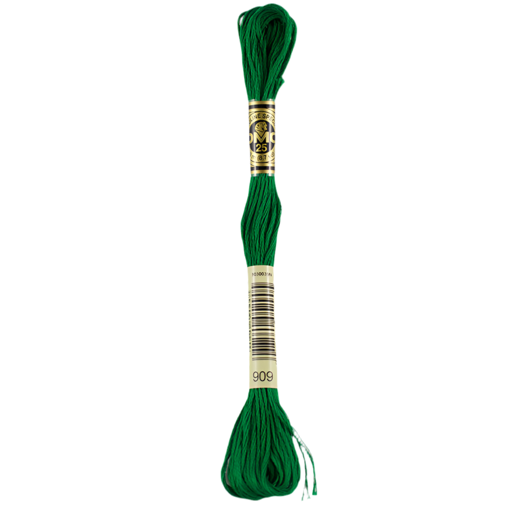 DMC Floss   909 Emerald Green Very Dark