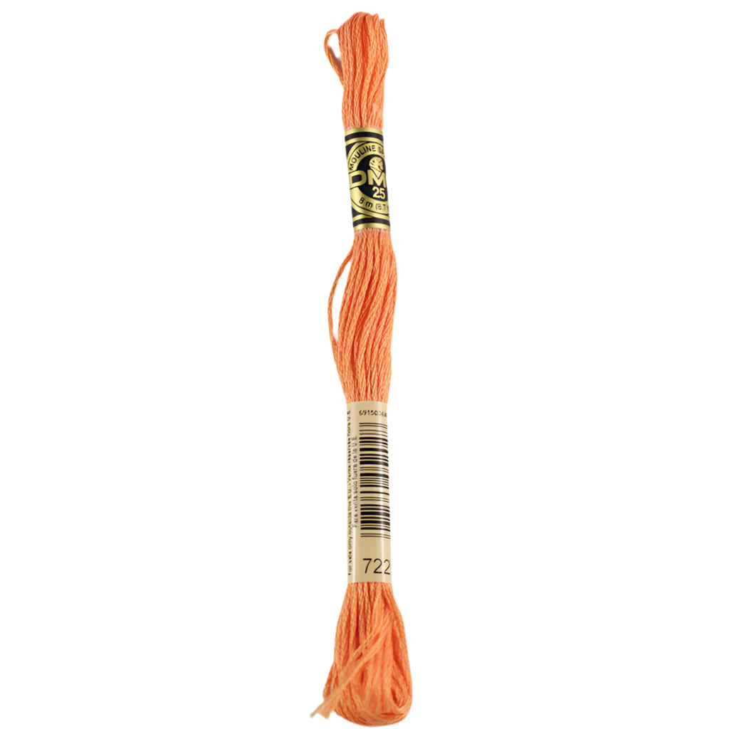 DMC Floss   722 Orange Spice Light