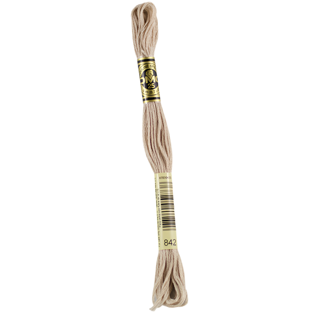 DMC Floss   842 Beige Brown Very Light