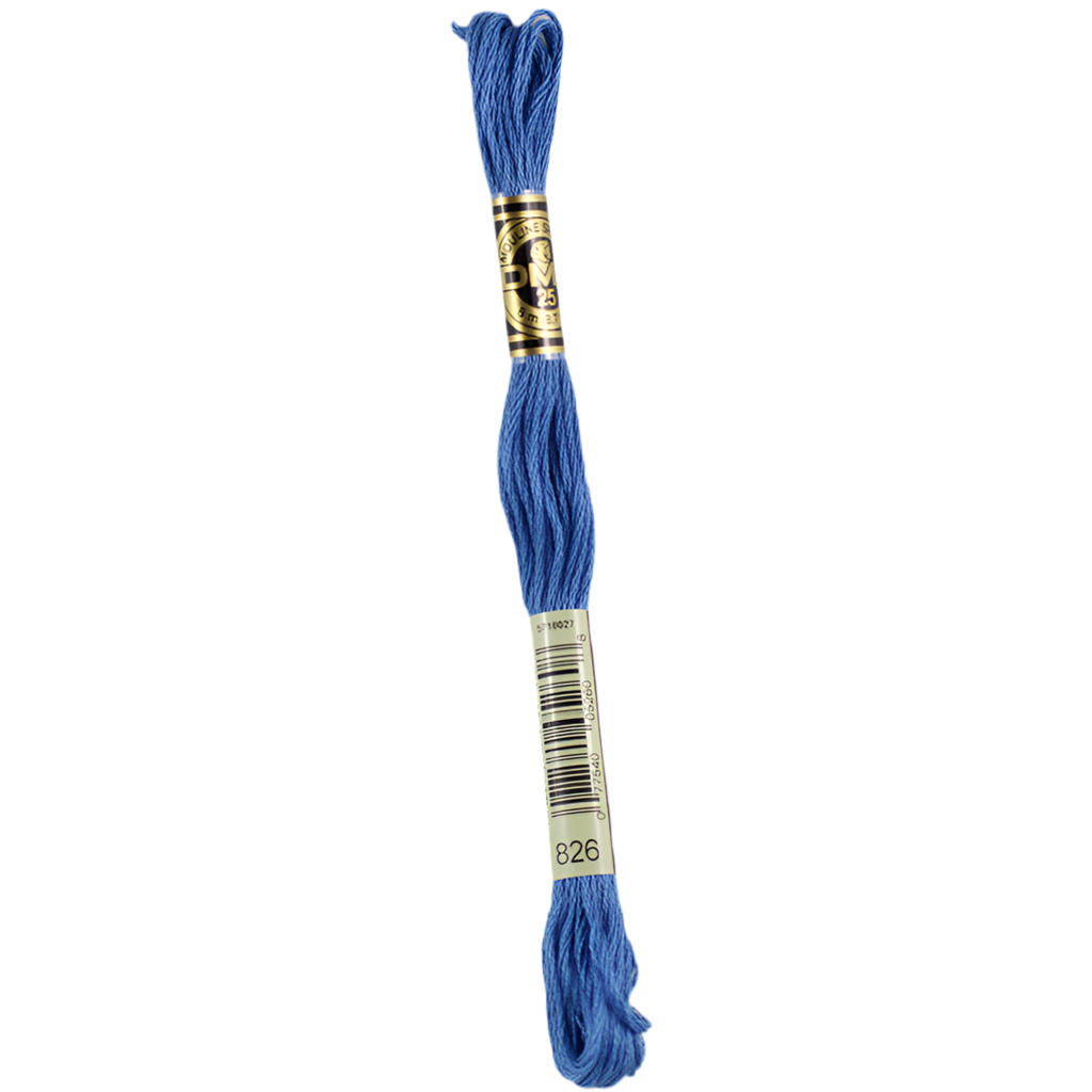 DMC Floss   826 Blue Medium