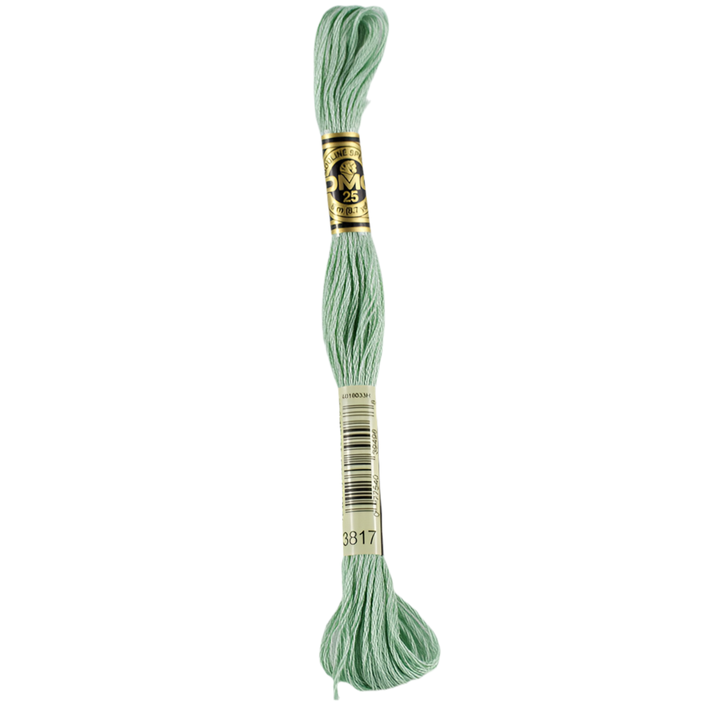 DMC Floss 3817 Celadon Green Light