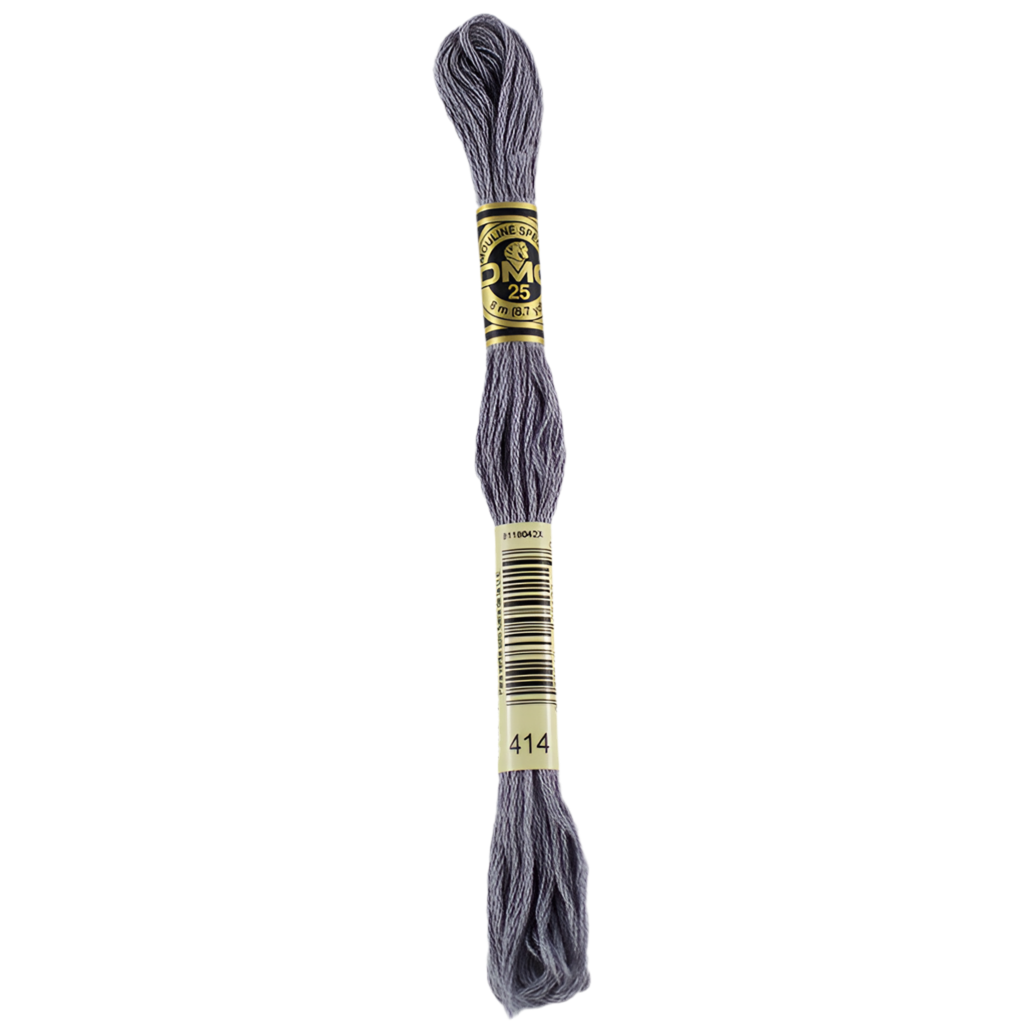 DMC Floss   414 Steel Grey Dark