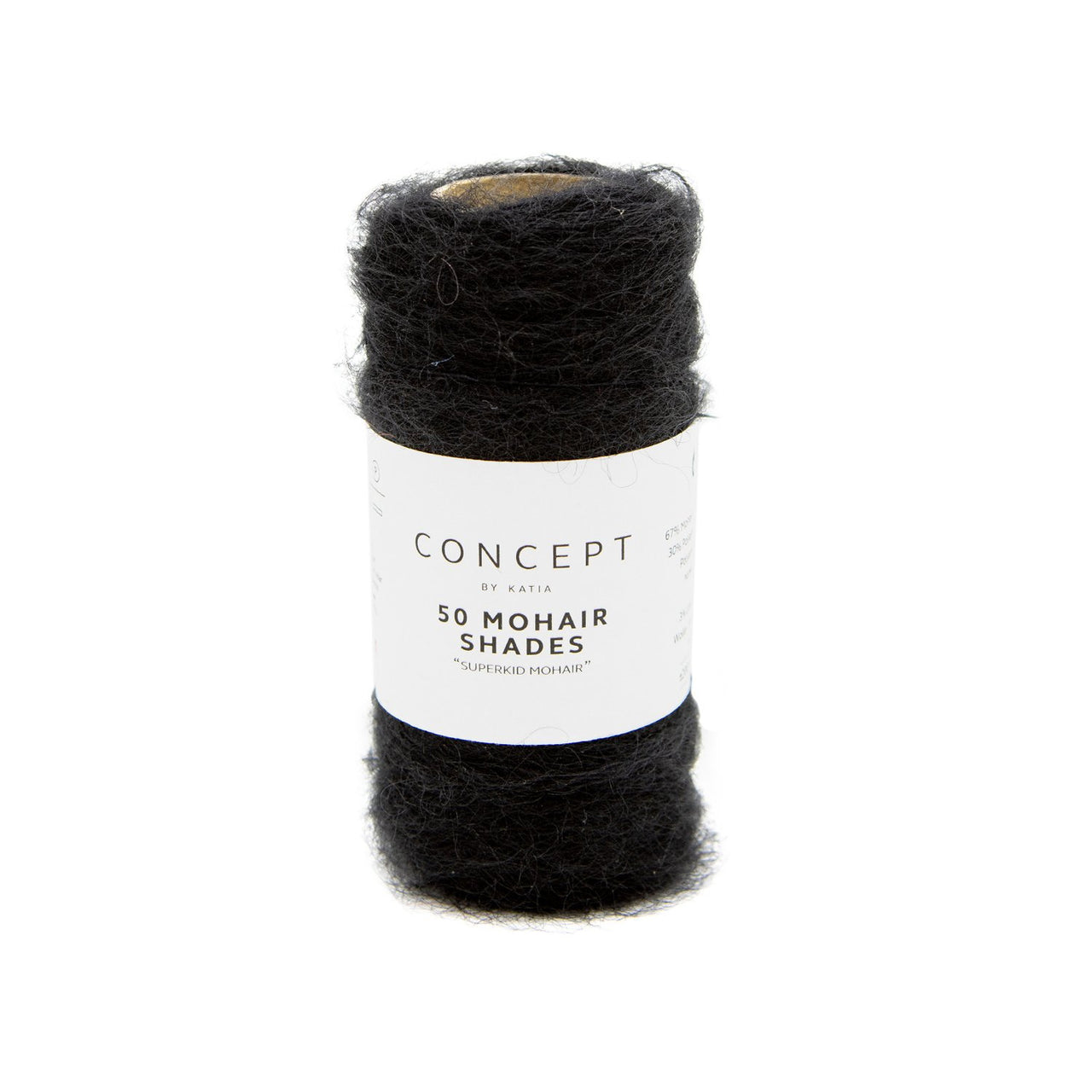 50 Mohair Shades 10 Black