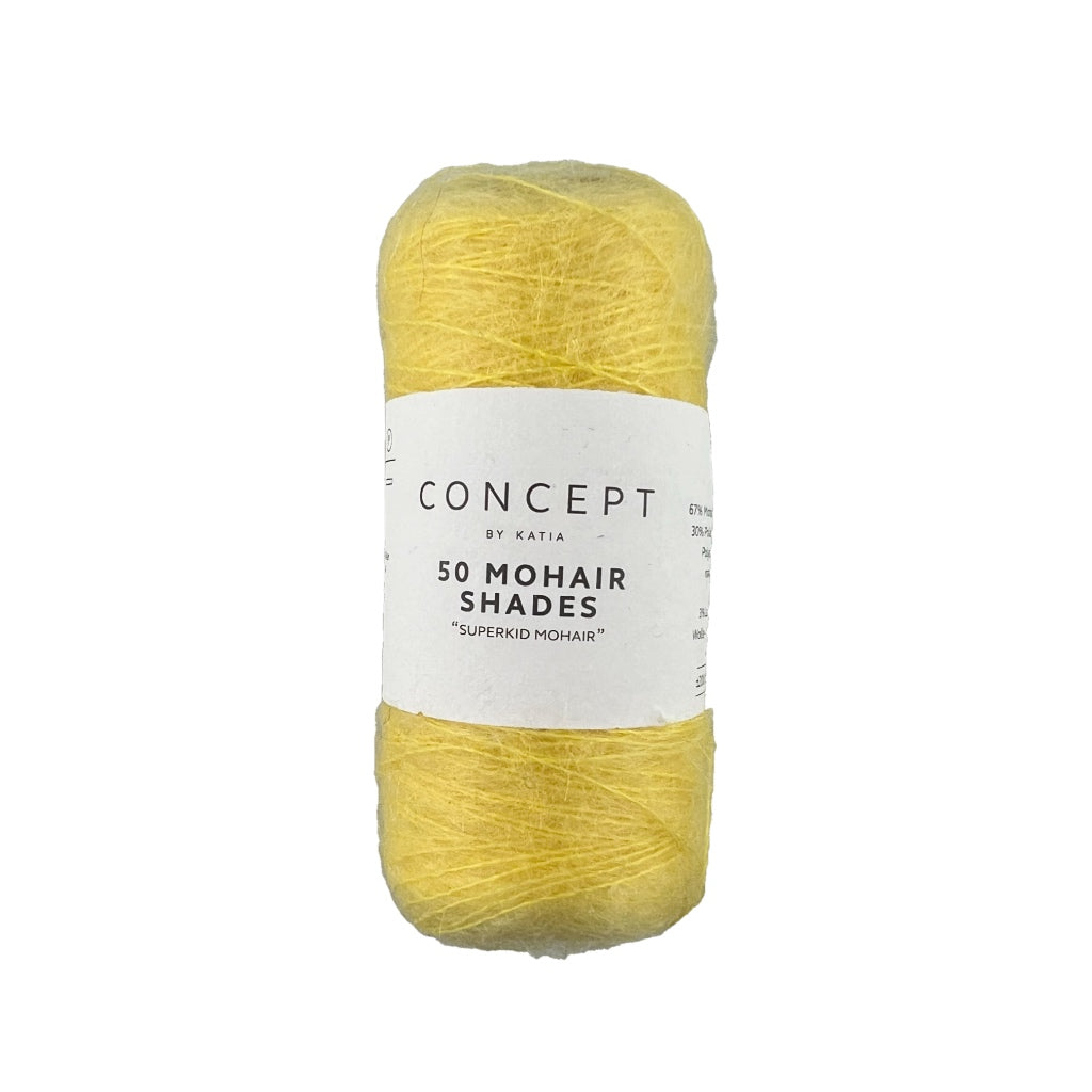 50 Mohair Shades 16 Yellow
