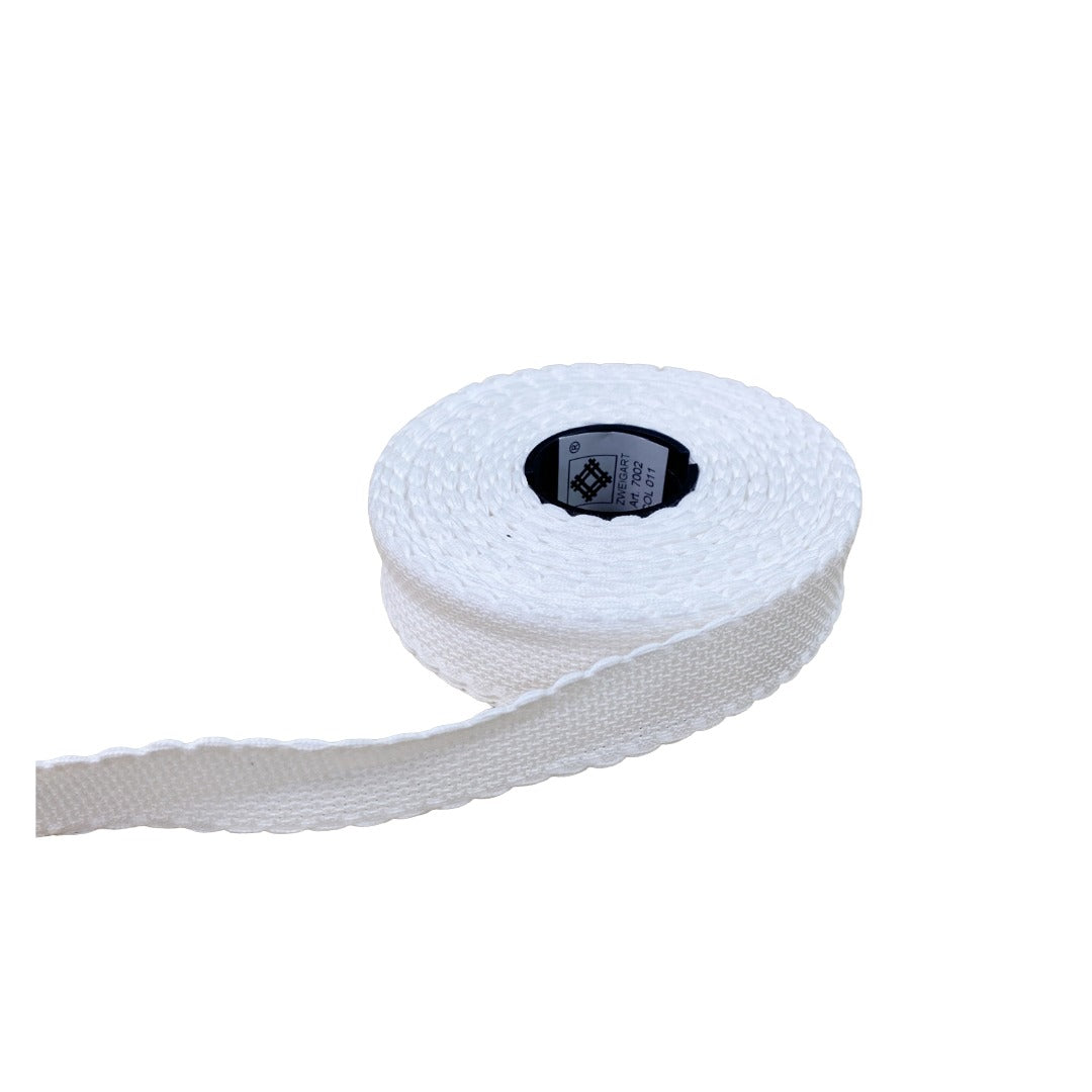 Aida 14ct Band 1" Ant White