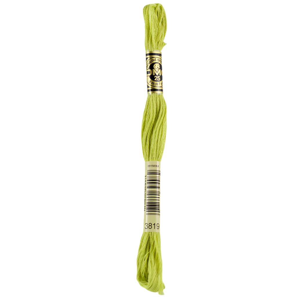 DMC Floss 3819 Moss Green Light