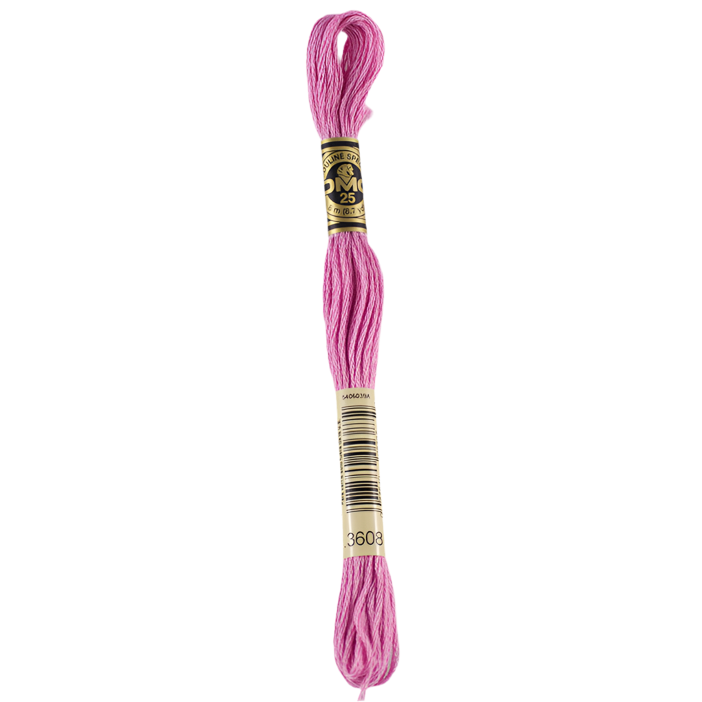 DMC Floss 3608 Plum Very Light