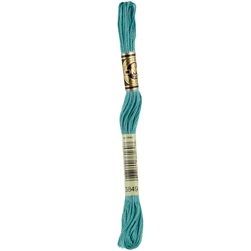 DMC Floss 3849 Teal Green Light