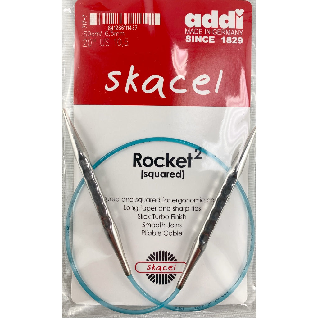 Circular Needle  50cm Addi Rocket² [squared]