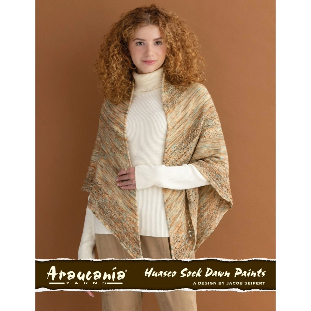 Araucania 141-02 Huasco Sock Dawn Phoenix Shawl