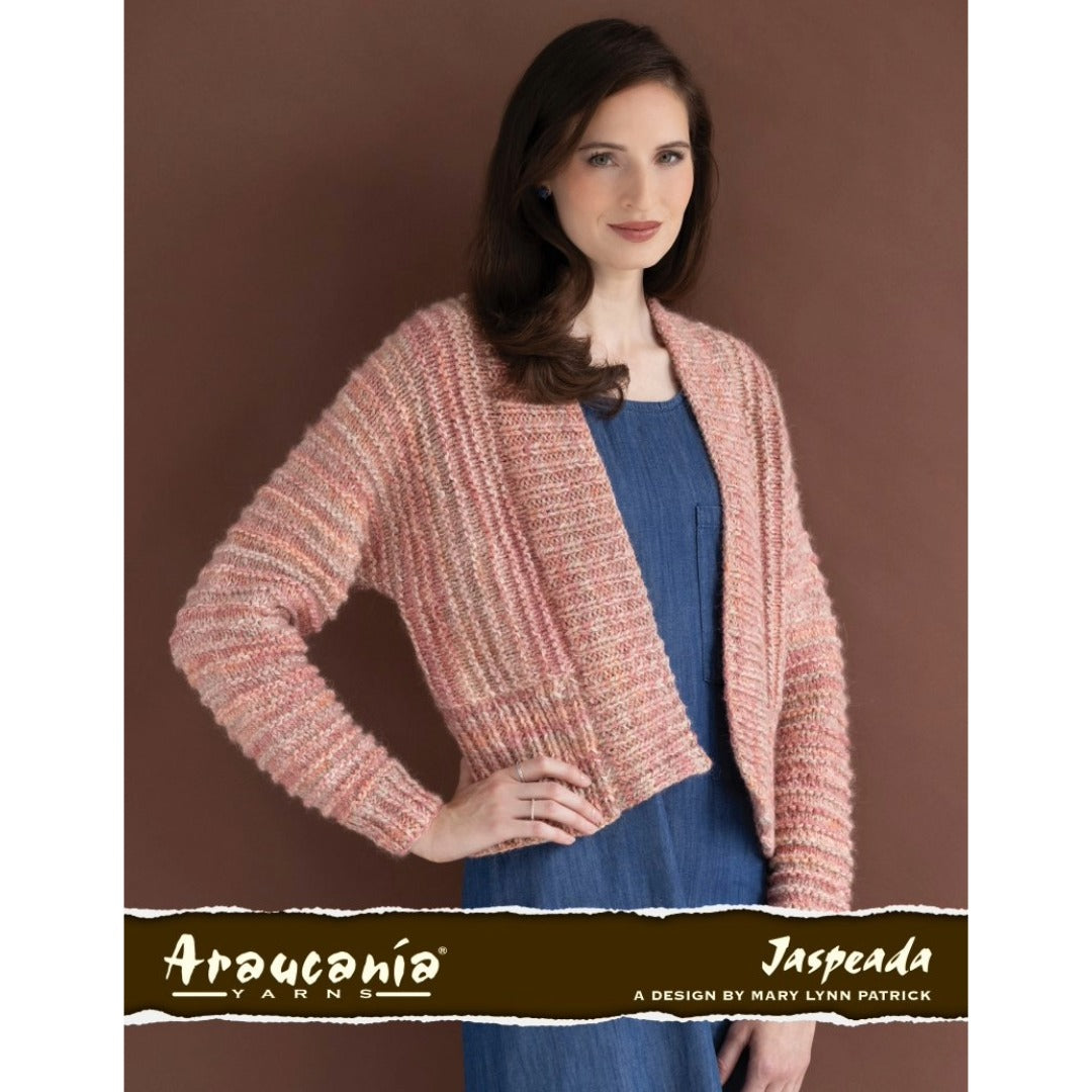 Araucania 145-01 Jaspeada Bianca Open Cardigan