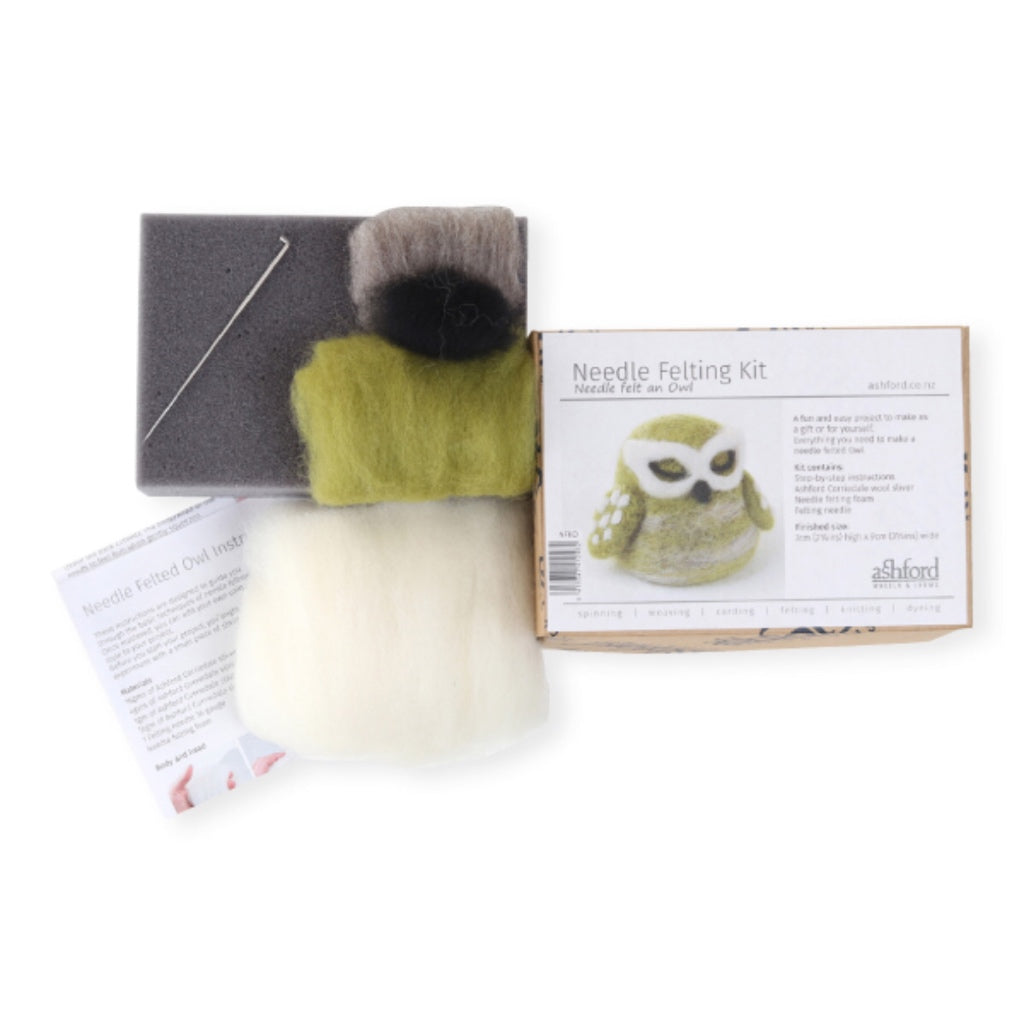 Needle Felting Kit - Owl