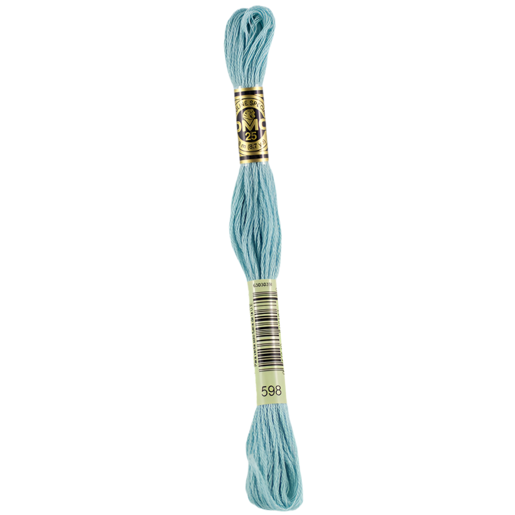 DMC Floss   598 Turquoise Light