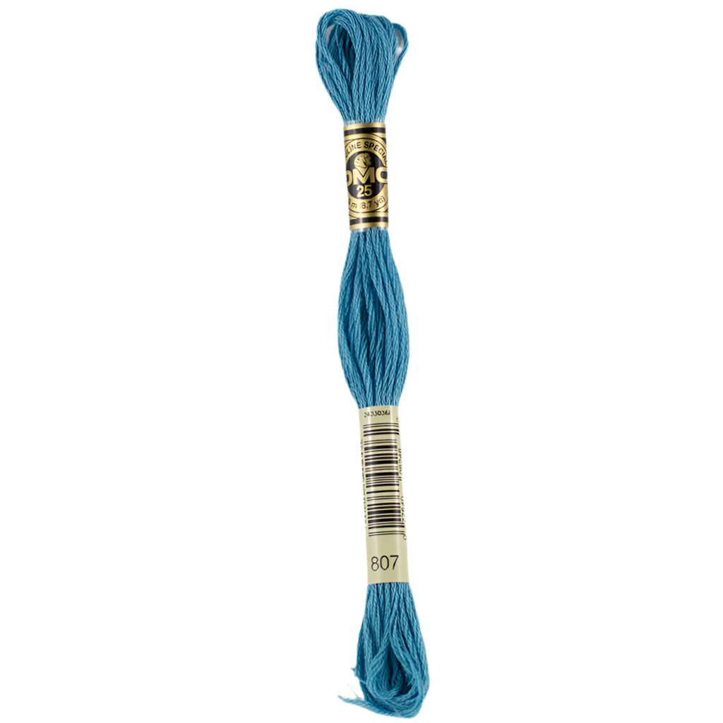 DMC Floss   807 Peacock Blue
