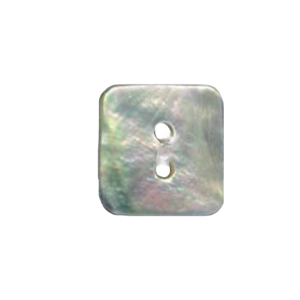 Button 057048SB Pearl Square 20mm