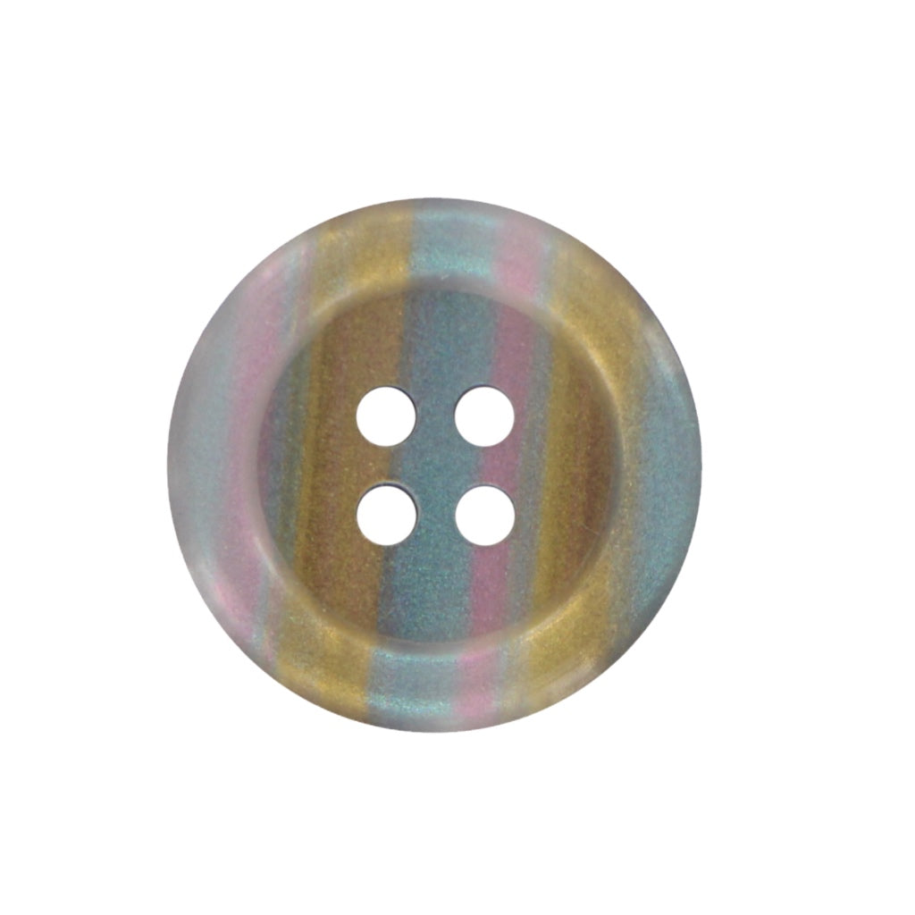 Button 103806C Oil Slick Stripe 23mm