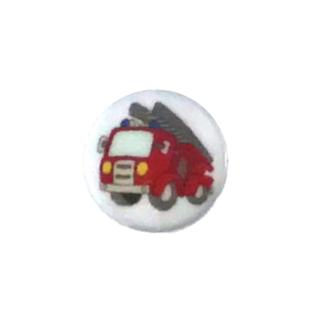 Button 19027-126 Fire Truck 15mm