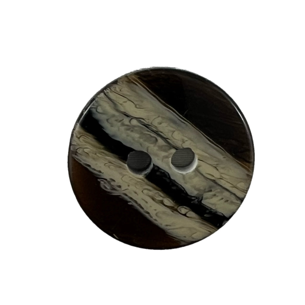 Button 2163-48-18 Brown Shale 30mm
