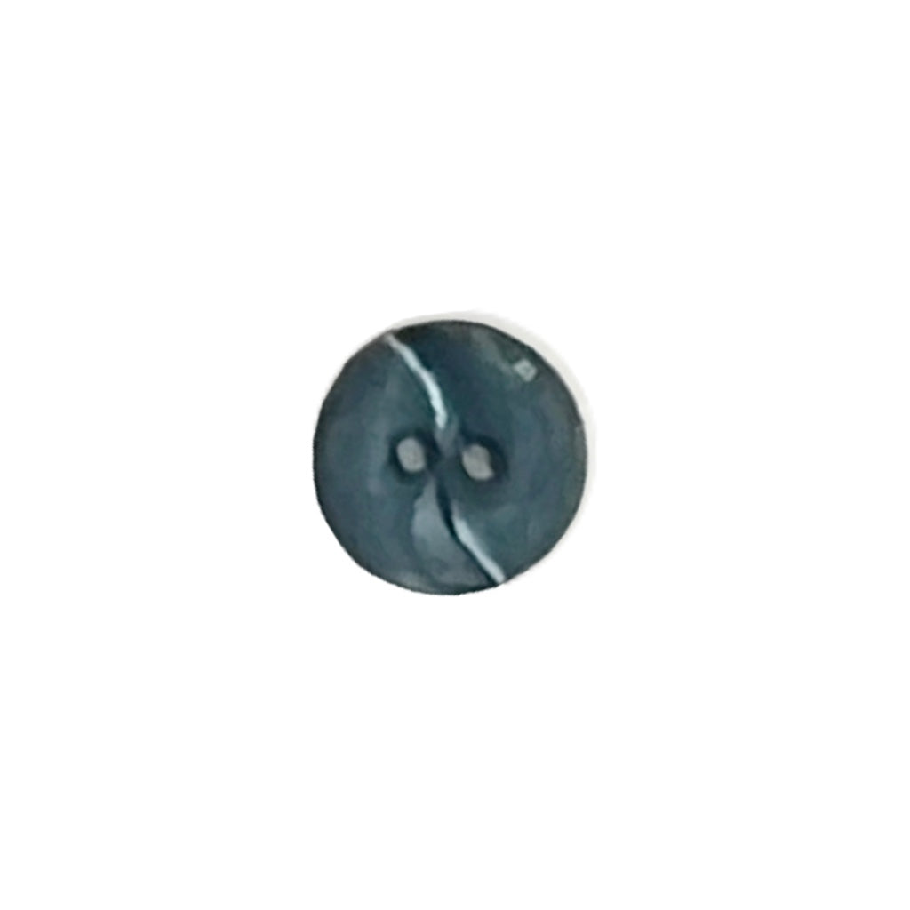 Button 225809 Cadet Blue Wave 13mm