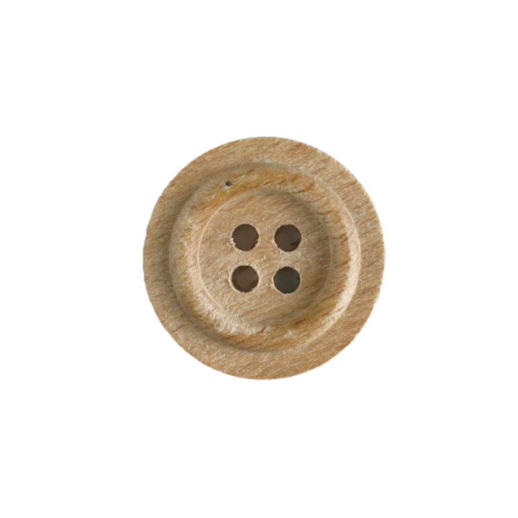 Button 231207 Wood 4 Holes 20mm