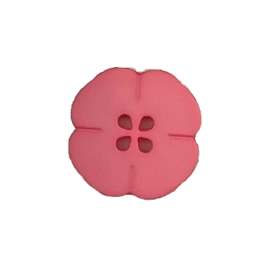 Button 264615 Pink Poppy 20mm