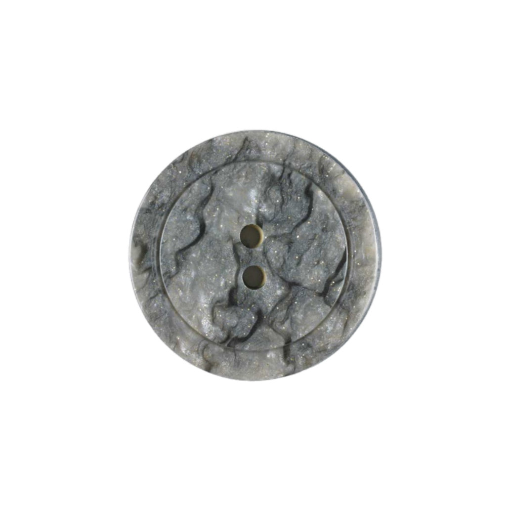 Button 270408 Grey Granite Look 20mm