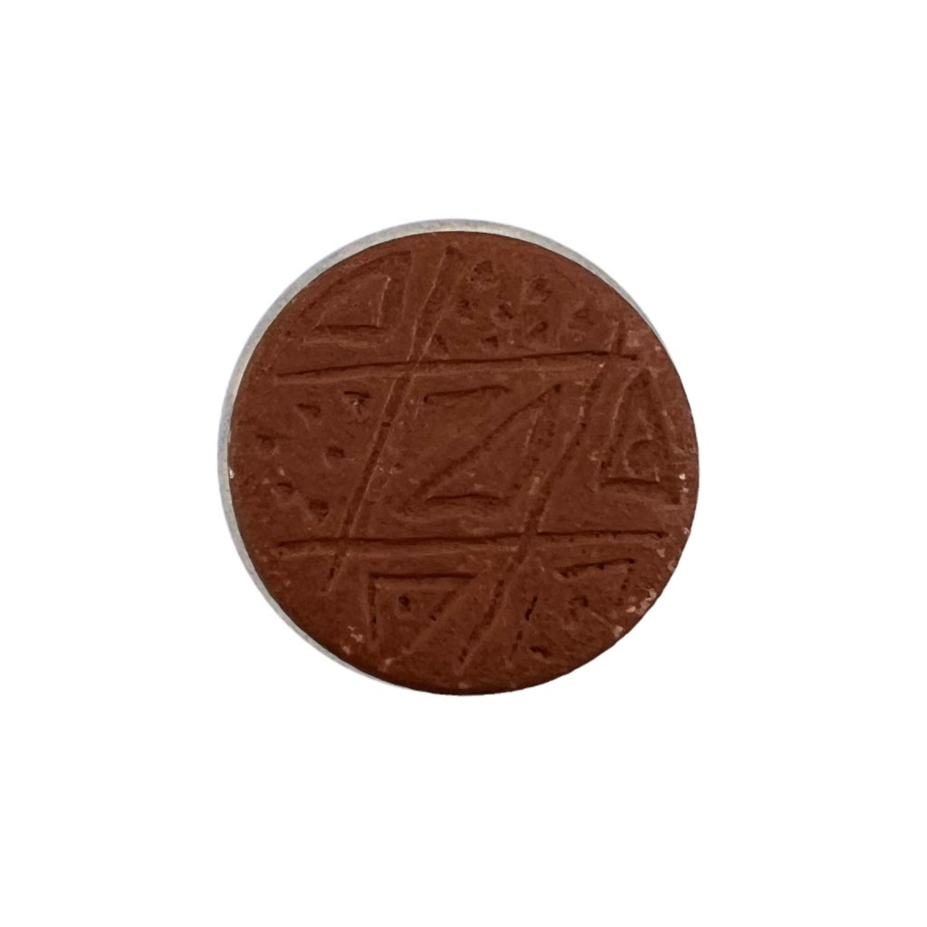 Button 31334 Terra Cotta Rust 20mm