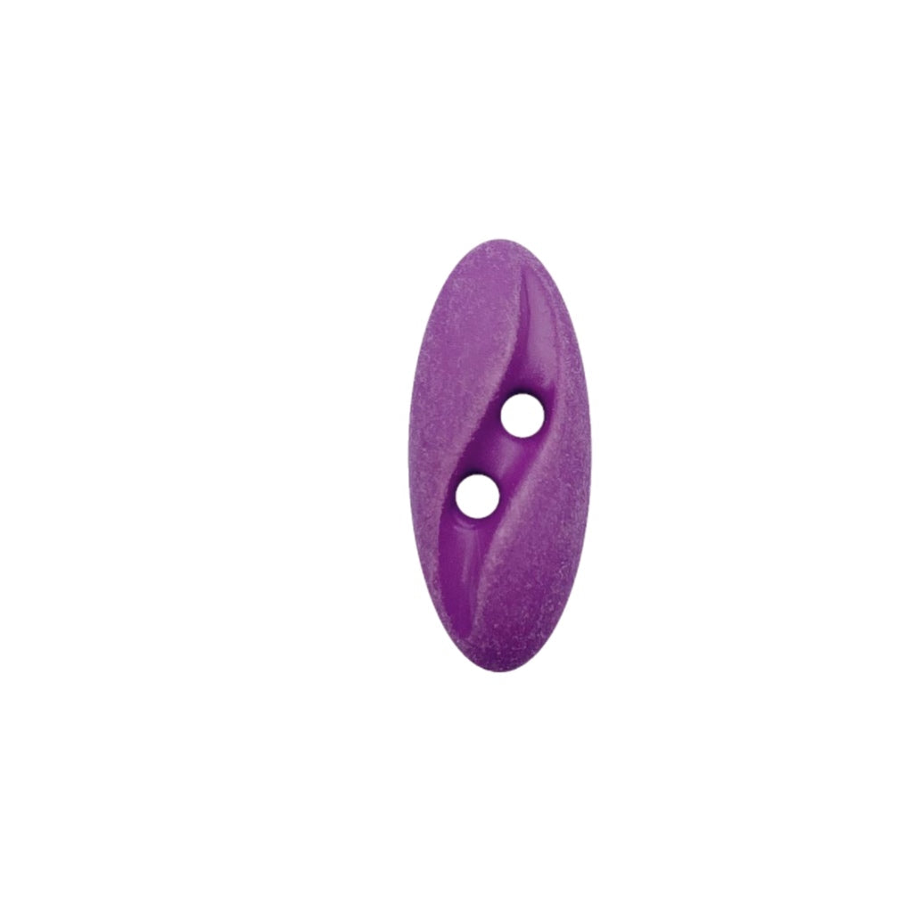 Button 318805 Oval Purple 20mm