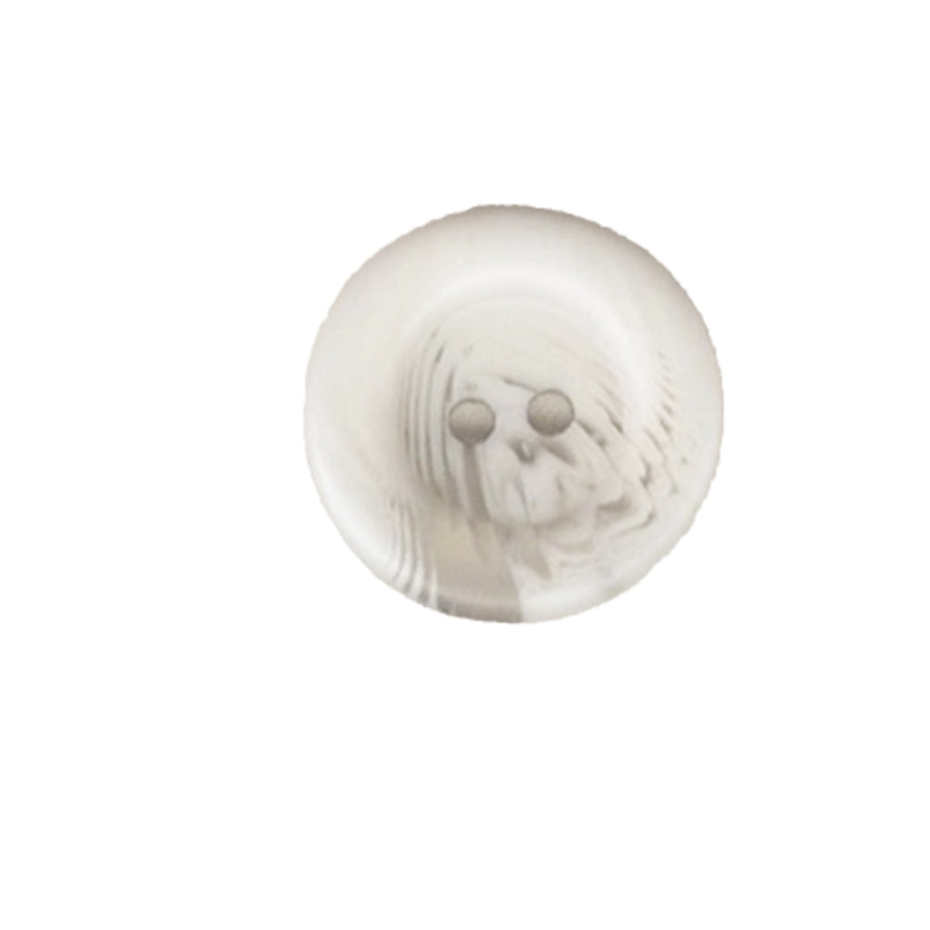 Button 333702 Grey Stone Look  20mm