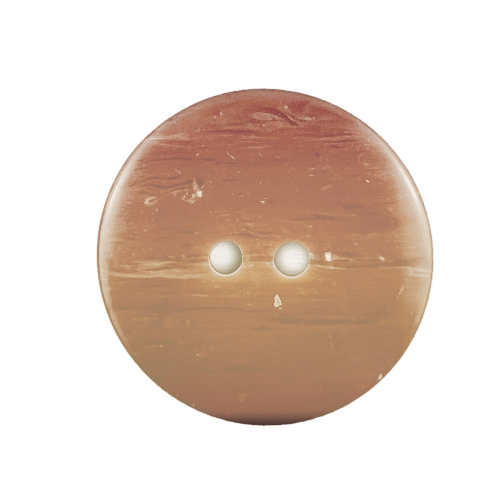 Button 342803 Brown Round 23mm