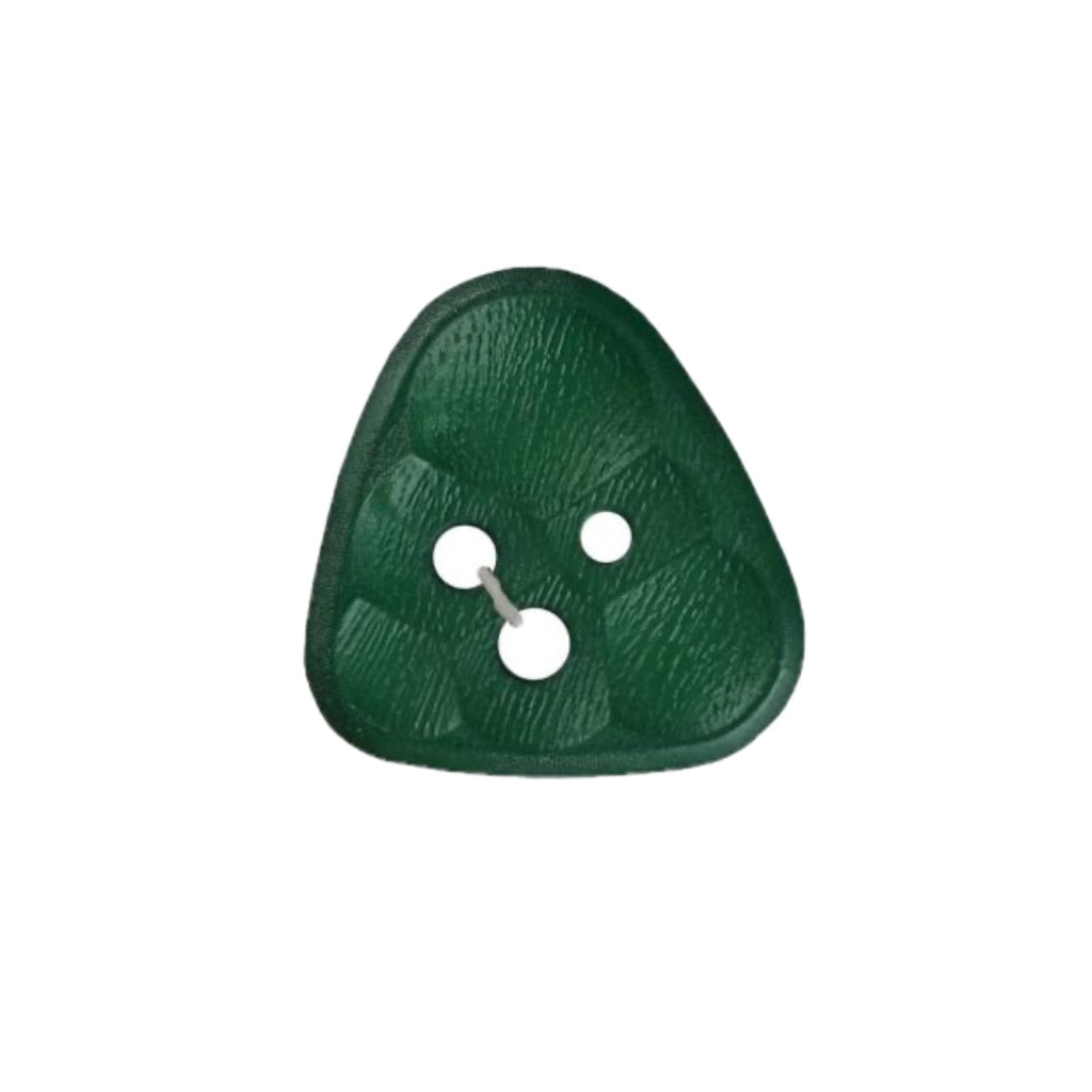 Button 373811 Wood Green Hilly 30mm