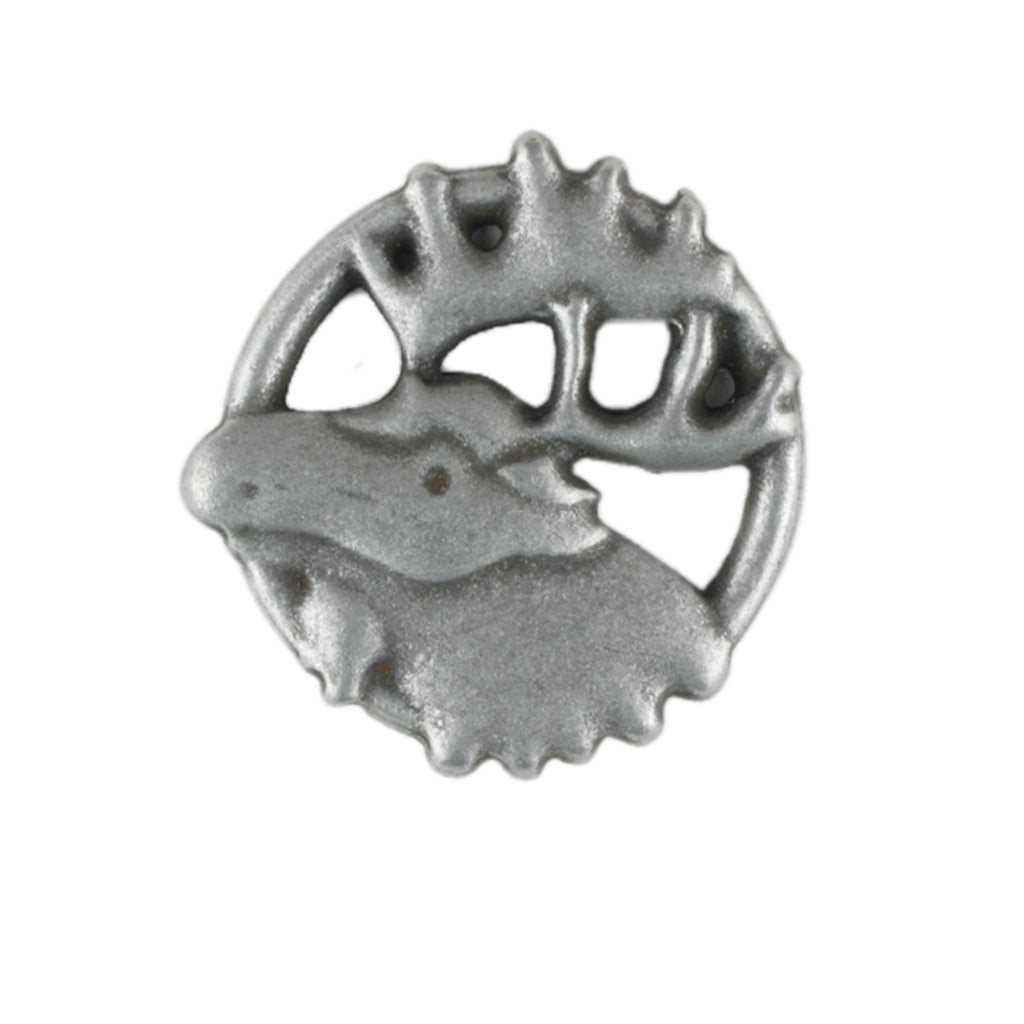 Button 390300 Moose Rack Metal 25mm