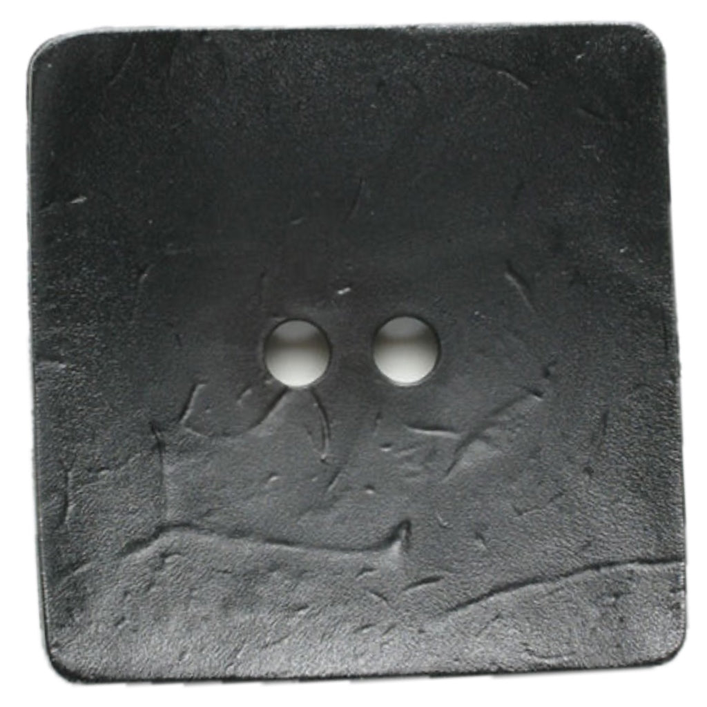 Button 410043 Black Square 60mm