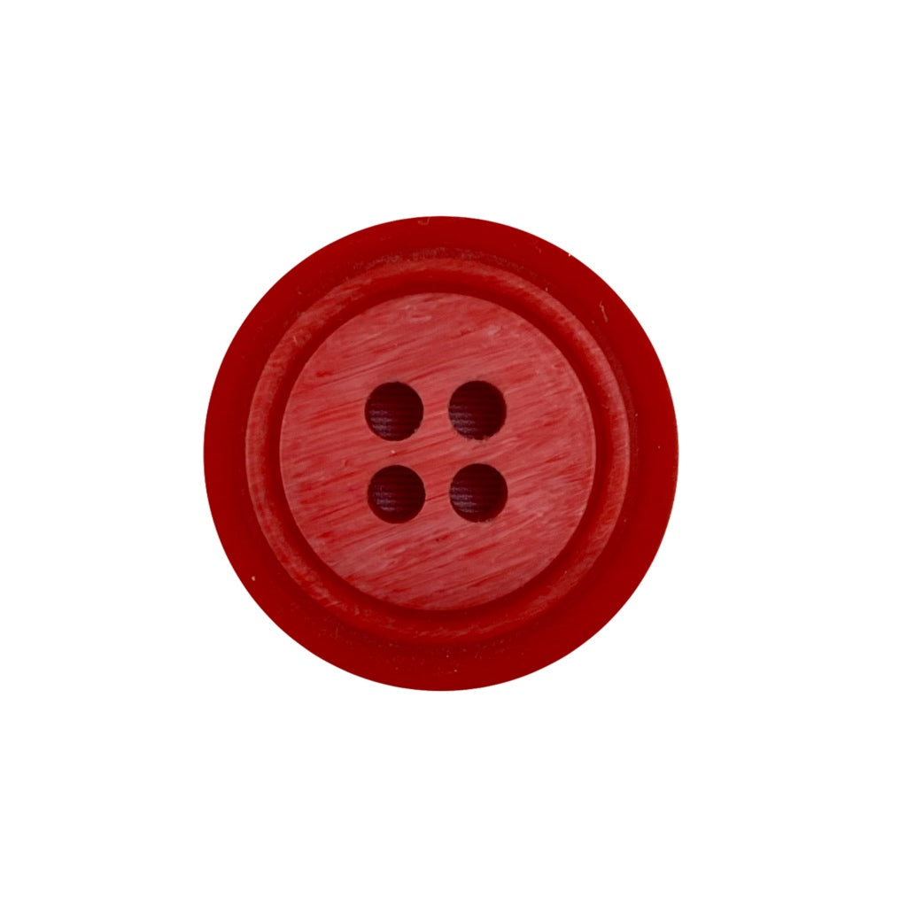 Button 600878C Red 20mm