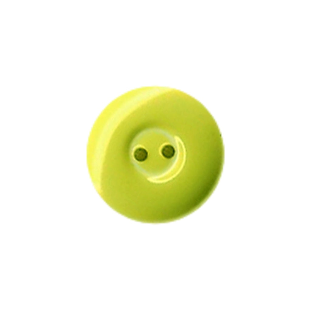 Button 763622JB Dayglow Yellow 17mm