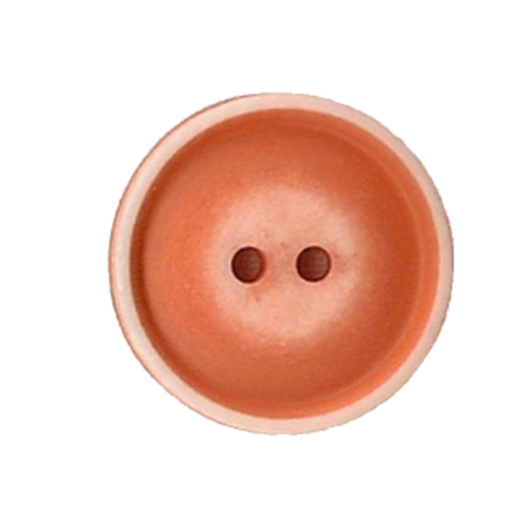 Button 791615JB Tonal Orange Raised Rim 23mm