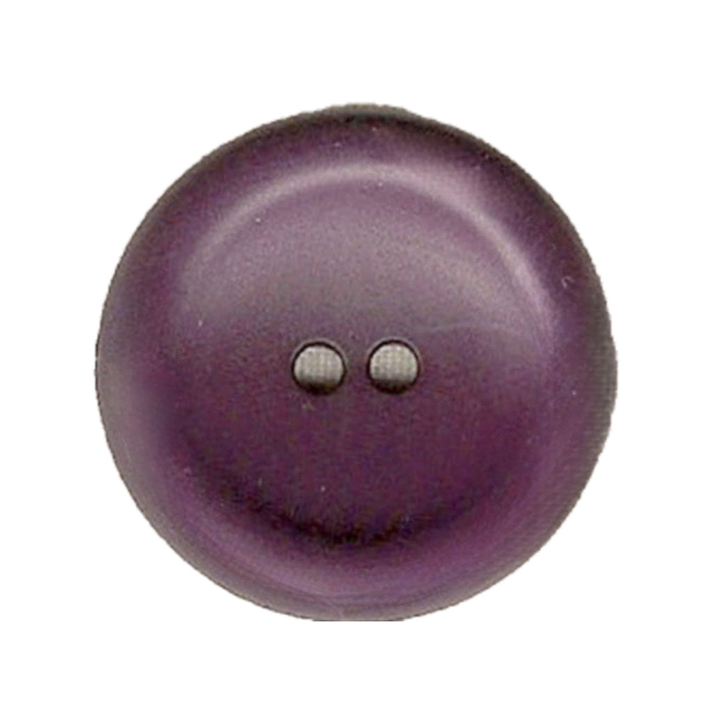 Button 818656 Deep Plum Concave 28mm