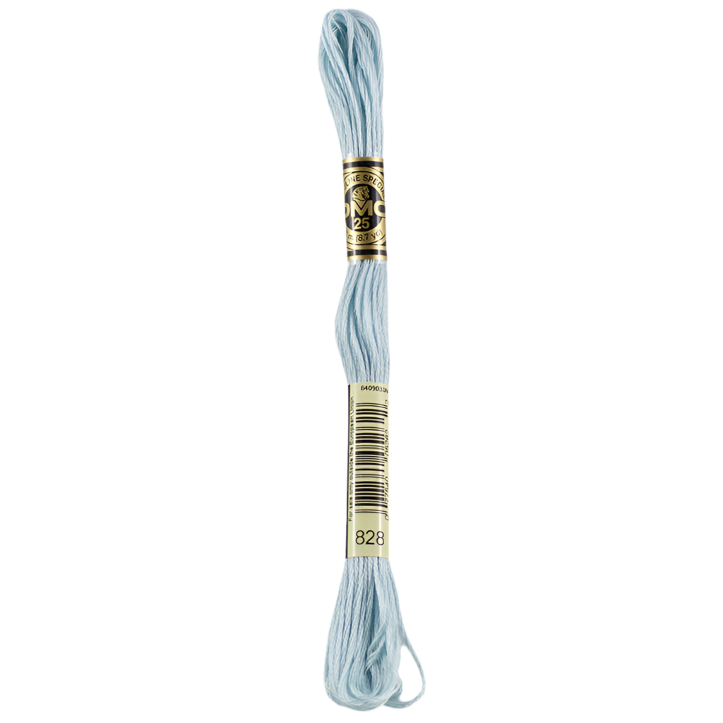 DMC Floss   828 Blue Ultra Very Light