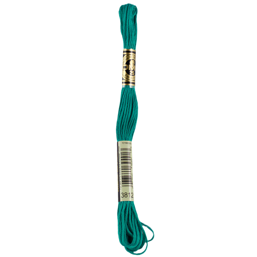 DMC Floss 3812 Seagreen Very Dark