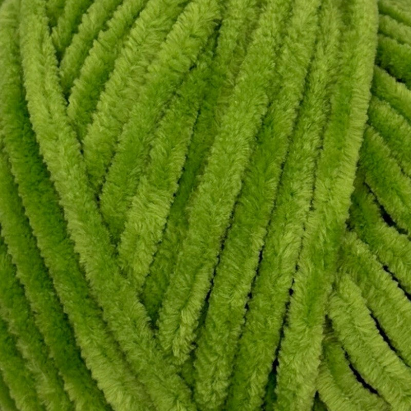 Chenille Chunky 5614 Green Apple