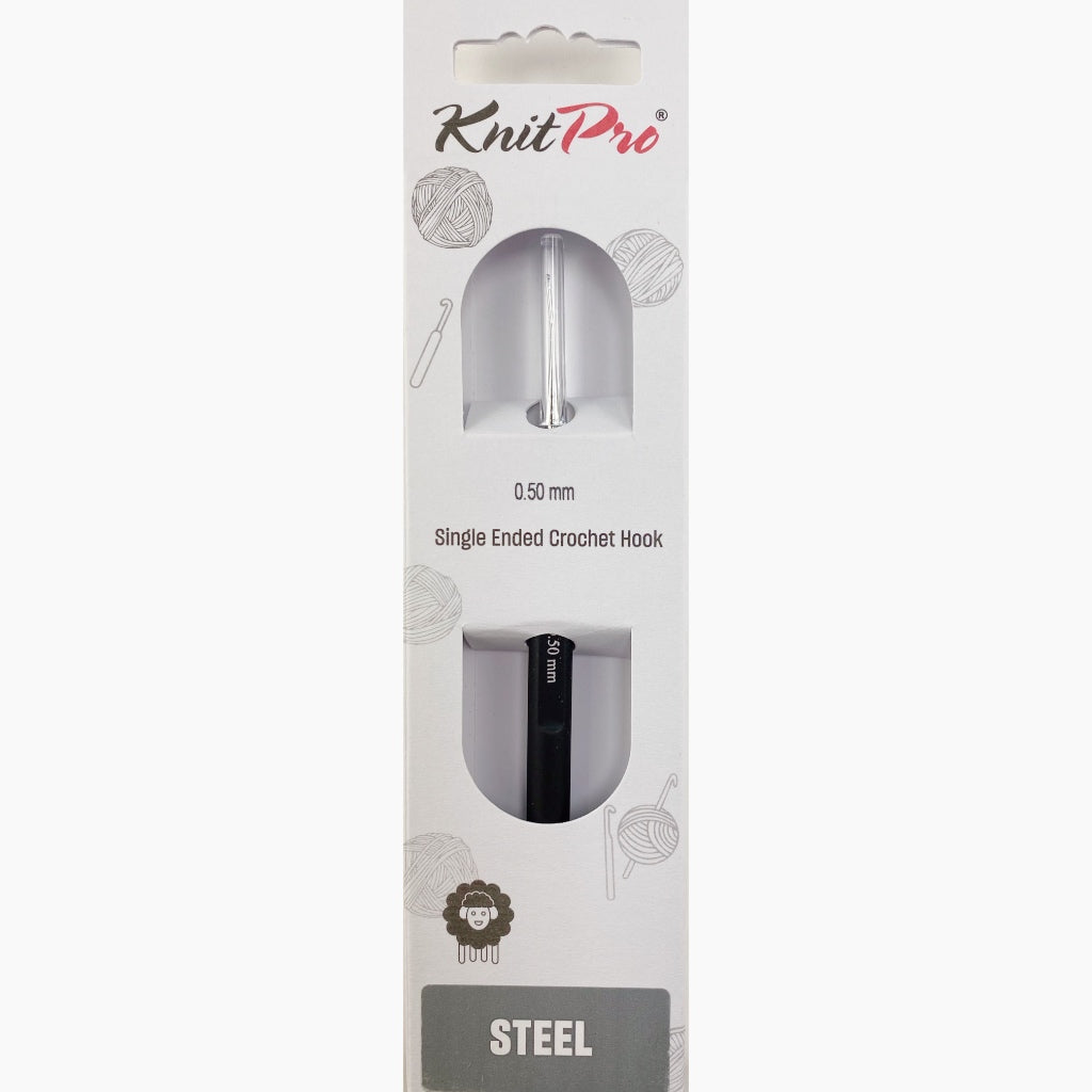 Crochet Hook KP Steel with Handle