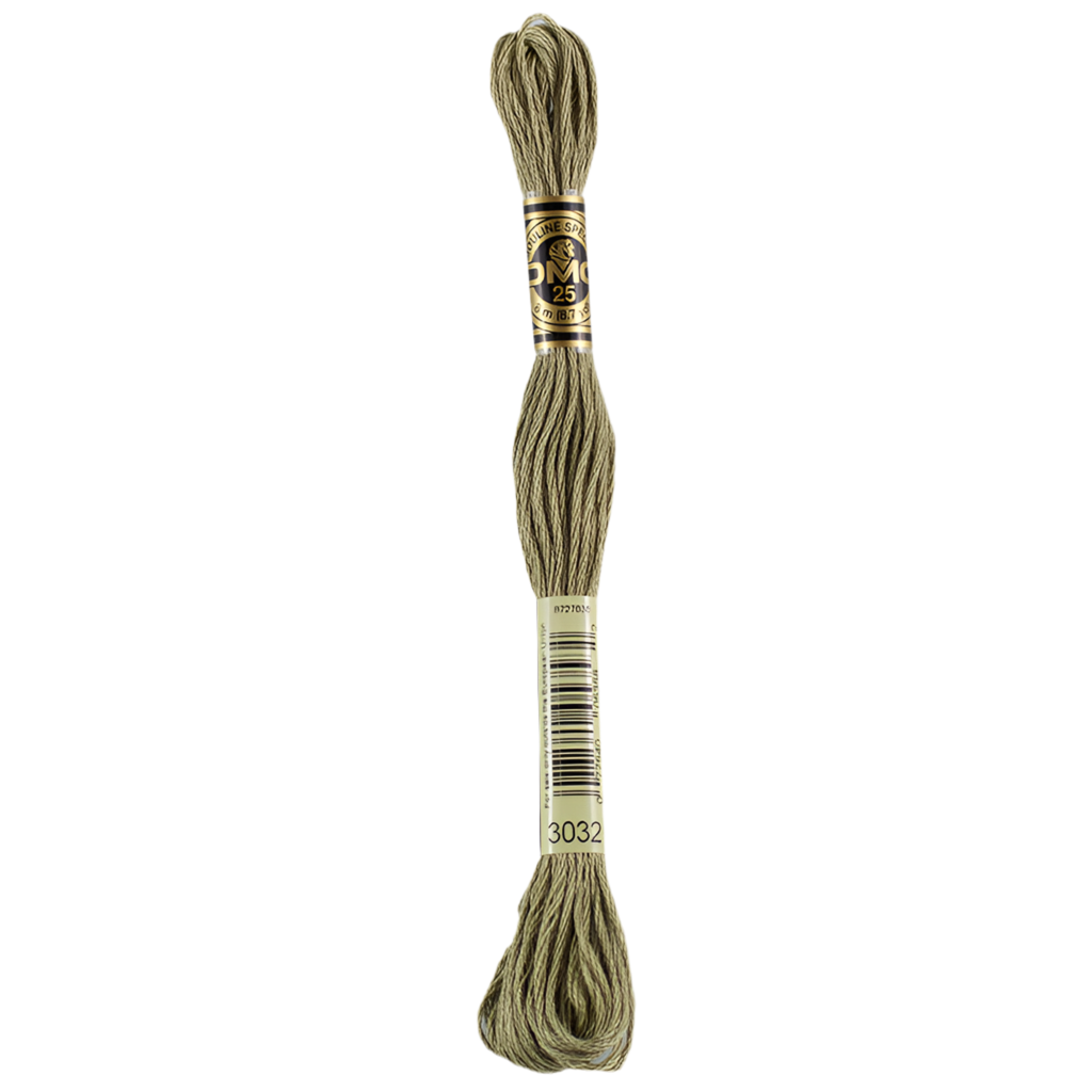 DMC Floss 3032 Mocha Brown Medium