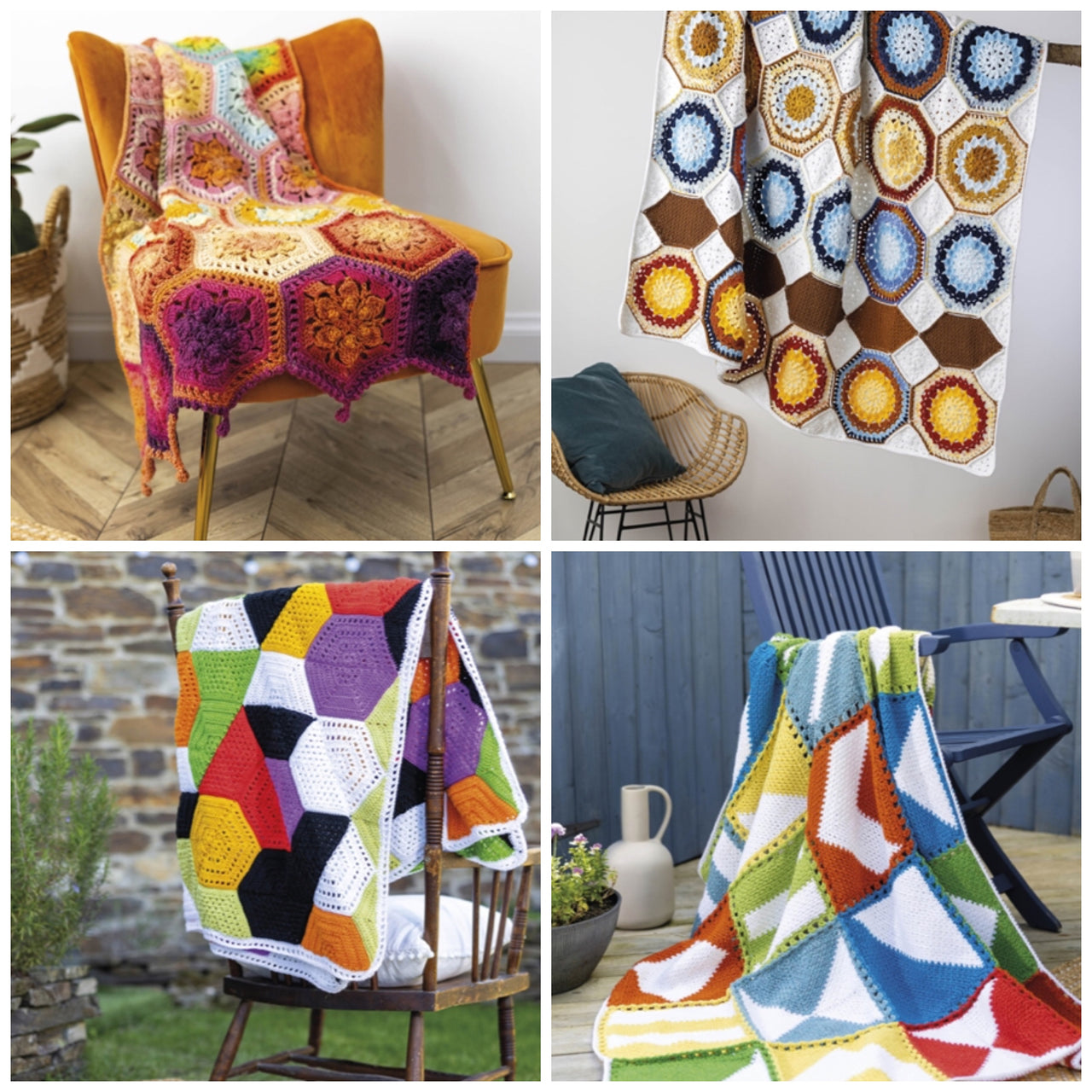 Crochet Modular Blankets David & Charles