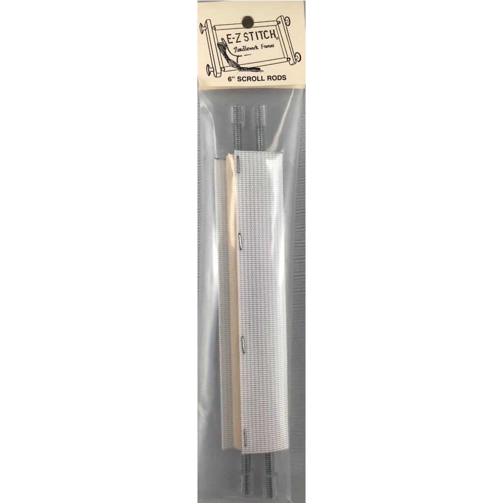 E-Z Stitch Scroll Rod Pair with Webbing