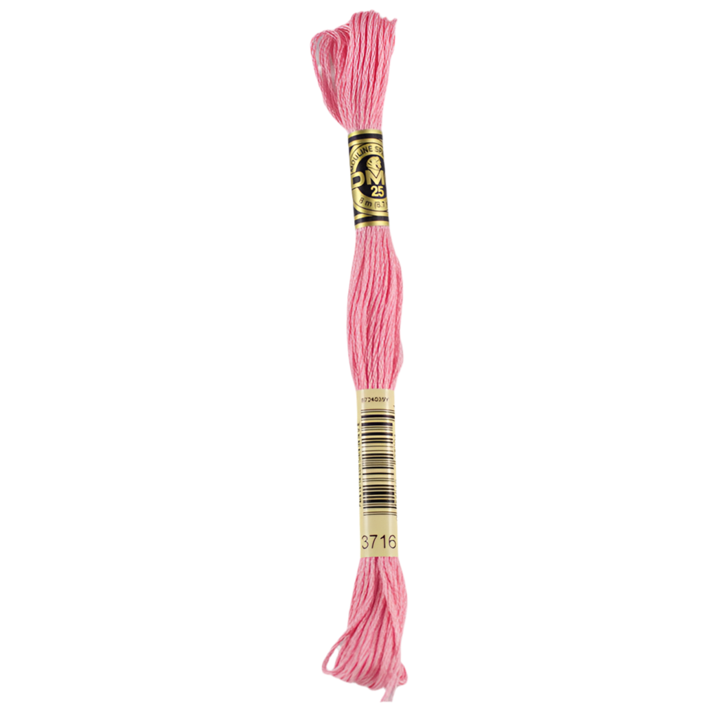 DMC Floss 3716 Dusty Rose Very Light