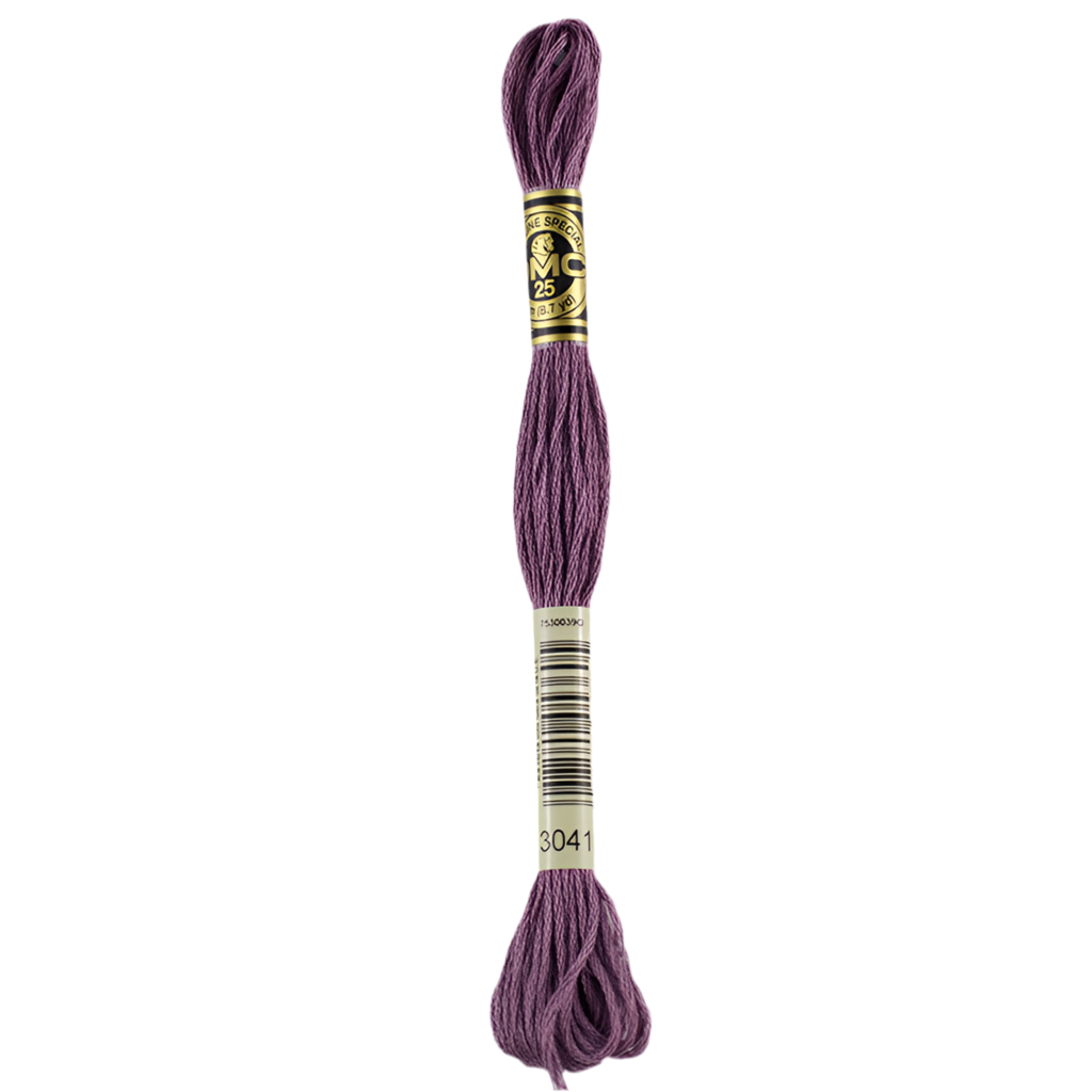 DMC Floss 3041 Antique Violet Medium