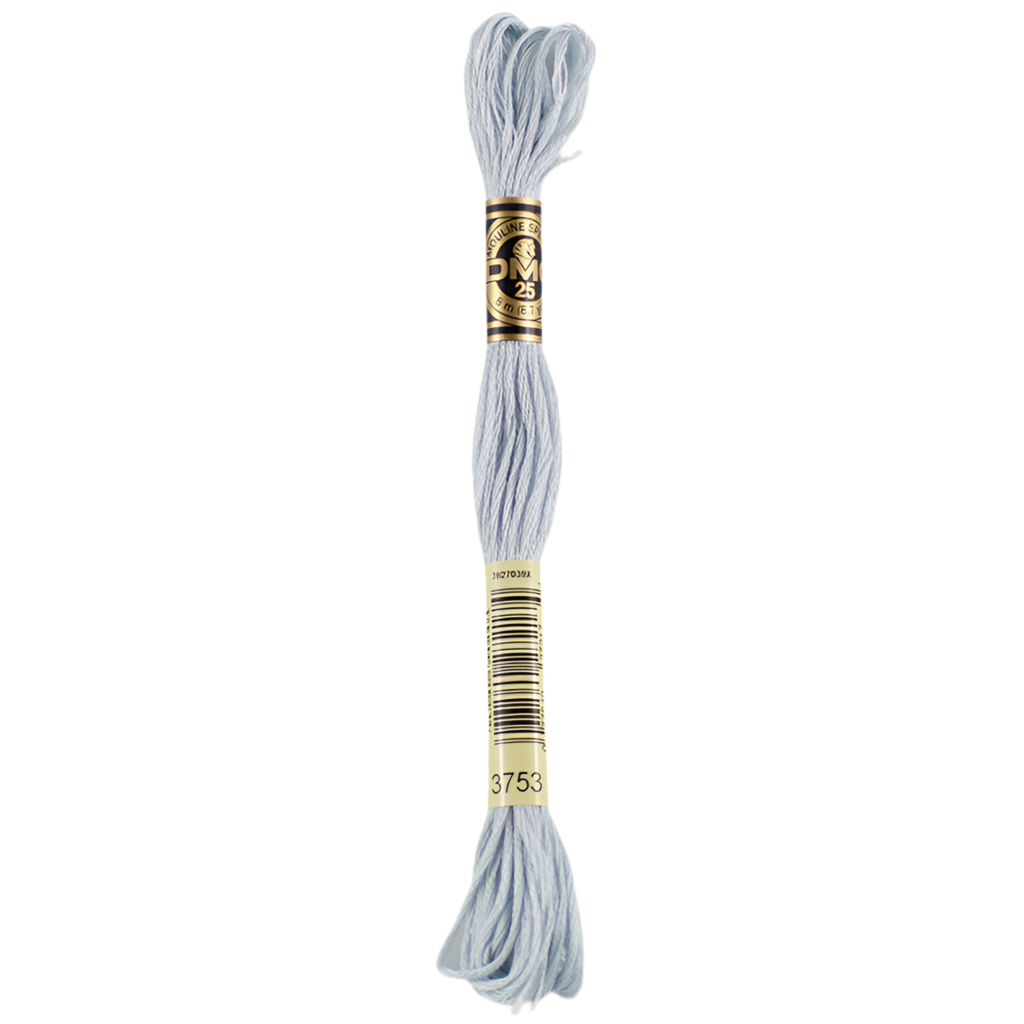 DMC Floss 3753 Antique Blue Ultra Very Light